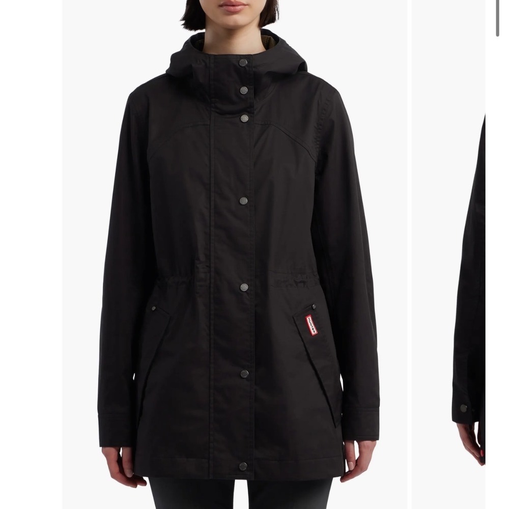 Hunter women's black coat size medium